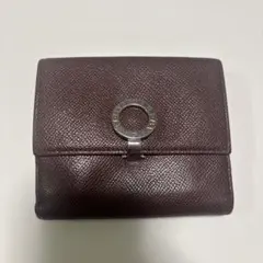 BVLGARI ブルガリ ブルガリブルガリ 三つ折り財布 レザー ブラウンのサムネイル