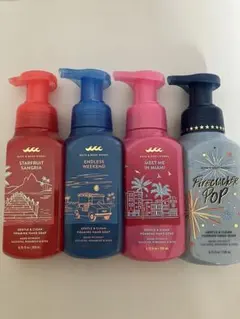 【新品・未使用】Bath&body Works ハンドソープ4本セットのサムネイル