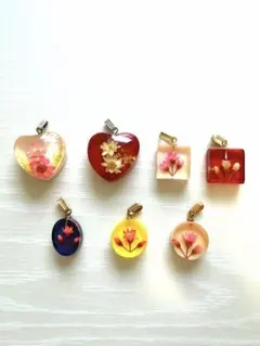 水中花　昭和レトロ　チャームセット