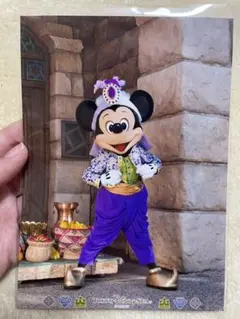 即決歓迎　ディズニー　ディズニーシー　フォトファン　アラビアミッキー　写真のみ