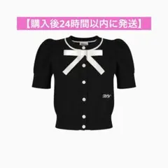 正規品】 bibiy LILY RIBBON CARDIGAN - メルカリ