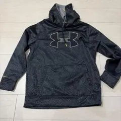Under Armour 幾何学模様 ブラック パーカー