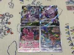 ポケカ ミュウV ゲノセクトV オドリドリ デオキシス SA AR 4枚セット