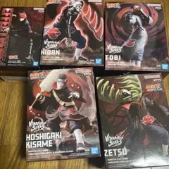 NARUTO ナルト疾風伝 フィギュア トビ ヒダン イタチ サソリ 4種セット