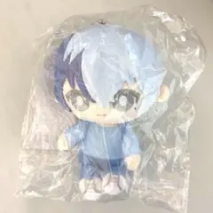 プロセカ 青柳冬弥 はぴこれ くじ A賞 ぬいぐるみ グリッター缶バッジ はっぴーこれくしょんくじ プロセカ バースデーギフトシリーズ2025