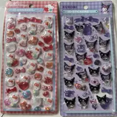 サンリオ　キティちゃん　クロミ　シール