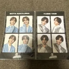 FANTASTICS 中島颯太 八木勇征 4カットフォトステッカー　セット