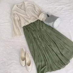 レディースまとめ売り きれいめ 大人フェミニンコーデ売り 2点セット M