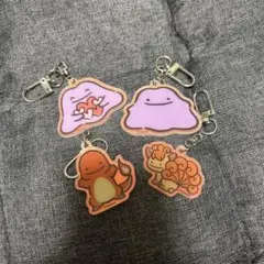 ポケモン　メタモン　韓国限定　CU キーリング　セット