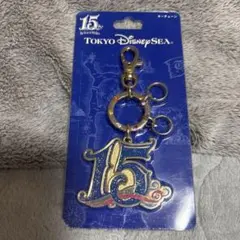 ディズニー　15周年キーチェーン