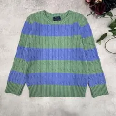 POLO RALPH LAUREN ケーブル編みコットンセーター