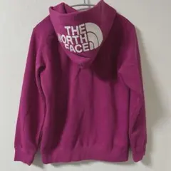 ノースフェイス　リアビューフルジップフーディ　ピンク　ジップアップ　裏起毛