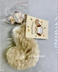 新品 サンリオ　キーホルダー（りすもふもふ）　ポチャッコ