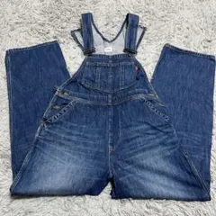 EDWIN デニムオーバーオール Mサイズ（A427）