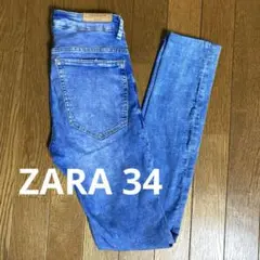 値下げ！ZARA ストレッチスキニーデニムパンツTrafaluc