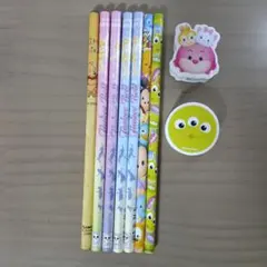 Disney 鉛筆 レトロ 消しゴム まとめ売り