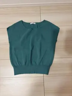 ハートカットフレンチ総針ニット