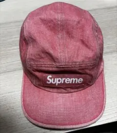 Supreme Denim Camp Cap ピンク 25ss