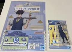 ブルーロック 一番くじ 烏旅人 G賞 ファイル E賞 アクスタ