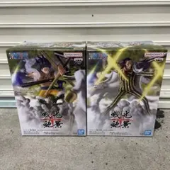 ワンピースフィギュア　ルフィー　ボルサリーノ　戦光絶景　2体セット