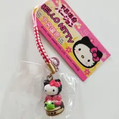 ハローキティ 根付ストラップ 下呂温泉２