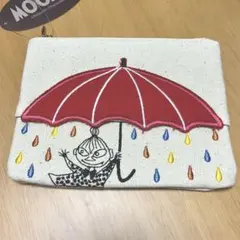 ムーミン　リトルミィ　ティッシュケース付きポーチ