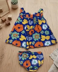 ベビー用 花柄ワンピース＆ブルマセットのサムネイル