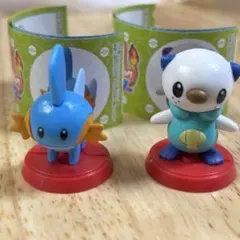 チョコエッグ　ポケモン　ミジュマル　ミズゴロウ2点セット