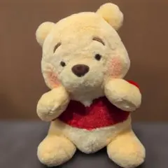 くまのプーさん　てれかくし超ビッグぬいぐるみ　サプライズ　ピンクほっぺ　可愛い