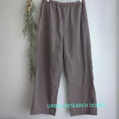 URBAN RESEARCH DOORS/幾何学模様 カジュアルパンツ