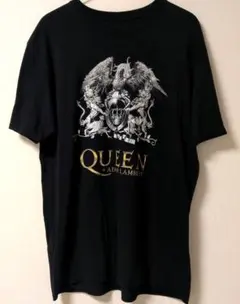 QUEEN + ADAM LAMBERT 2022ツアーTシャツ 黒 L 希少