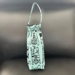 ❗️3月末まで販売・即発送❗️ハンドメイド　ペットボトルカバー　ミントグリーン　動物