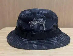 90s stussy バケットハット バケハ 赤 キムタク 野村訓市 - メルカリ