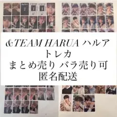 2026年最新】&team チェキ ハルアの人気アイテム - メルカリ