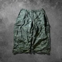 00s archive UNIQLO 迷彩カーゴショーツ Y2K Mのサムネイル