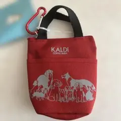 KALDI 犬の日 ミニミニバッグ ポーチ　新品