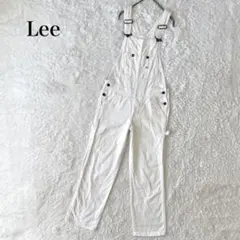 Lee リー デニム サロペット オーバーオール ルーズフィット ホワイト XS