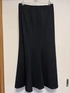 GU ブラック マーメイドフレアスカート