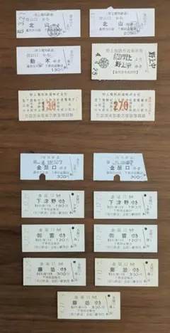 廃線最終日】根室本線・幾寅駅常備乗車券、入場券、記念きっぷセット