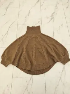 ケーブルドルマンニット　子供服100