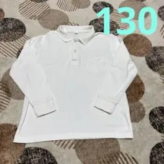 ポロシャツ 白 トップス