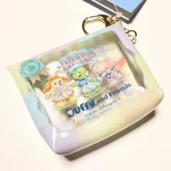 ダッフィー＆フレンズ ハートフェルトレターズオブフレンドシップ　ポーチ
