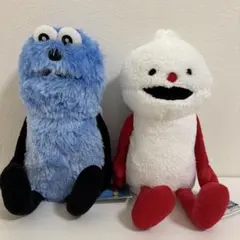 タグ付き パペットスンスン おすわりBIGぬいぐるみ スンスン ノンノン