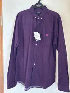 【新品・タグ付き】 バーバリー ブラックレーベル 長袖シャツ サイズ２（M)