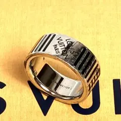 【美品】ルイヴィトン M62494 ダミエ バーグ ダミエカラーズ リング