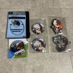轟焦凍 グッズセット 缶バッジ キーホルダー ヒロアカ