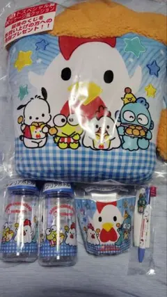 からあげクン×サンリオキャラクターズ当りくじ　ラストワン等5点セット