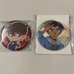 名探偵コナン コナン 服部平次 缶バッチ