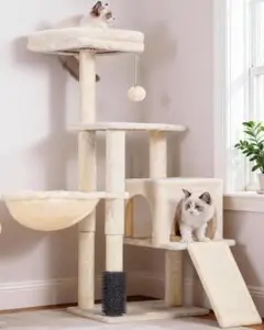キャットタワー 据え置き型 多頭飼 ヘイブリー //猫用タワー