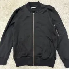 BAYFLOW ジップアップ　ジャケット　ブラック　Mサイズ　ストレッチ